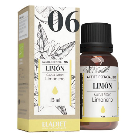 Essenza di Limone Biologica 15 Ml Eladiet