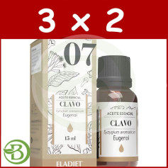 Confezione 3x2 Essenza Di Chiodi Di Garofano 15 Ml Eladiet