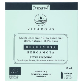 Olio Essenziale Di Bergamotto Biologico 10Ml Vitaroms Drasanvi
