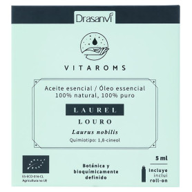 Olio Essenziale Biologico Alloro 5Ml Vitaroms Drasanvi