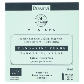 Olio Essenziale Di Mandarino Verde Biologico 10Ml Vitaroms Drasanvi