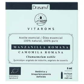 Olio Essenziale Di Camomilla Romana Biologica 5Ml Vitaroms Drasanvi