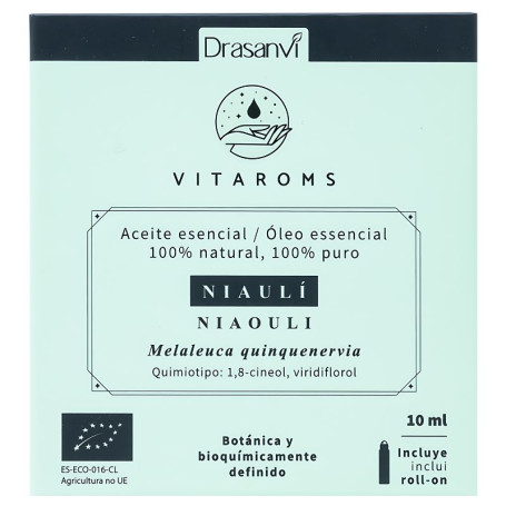 Niauli Bio Olio Essenziale 10Ml Vitaroms Drasanvi
