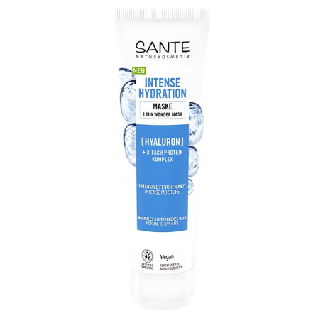 Maschera per capelli 1 minuto Idratazione intensa Hyaluron 150 ml Sante