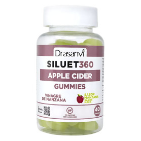 Aceto di sidro di mele Siluet 360º 40 caramelle gommose Drasanvi