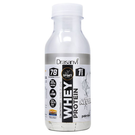 Flacone monodose Concentrato di proteine del siero di latte neutro 30G Drasanvi