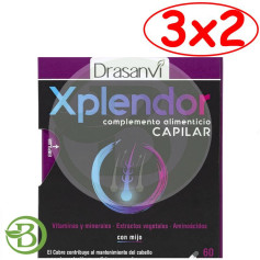 Confezione 3x2 Xplendor Capelli 60 Capsule Drasanvi