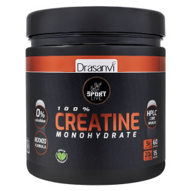 Creatina Monoidrato 80 Mesh 300G Sport Live Drasanvi
