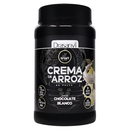 Crema Di Riso Al Gusto Cioccolato Bianco 1 Kg Sport Live Drasanvi