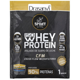 Proteine Isolate Whey Monodose Cook&amp;Cream 30G Sport Live Drasavi