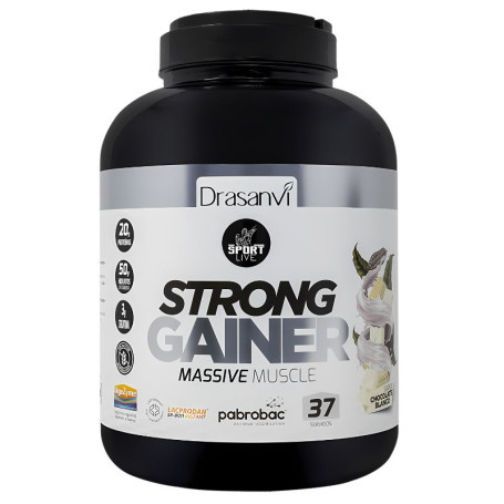 Aumento di peso Cioccolato bianco 3Kg Sport Live Drasanvi