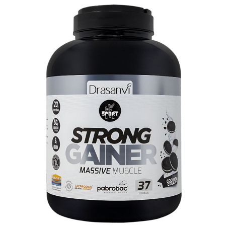 Biscotto e crema per l&#39;aumento di peso 3Kg Sport Live Drasanvi