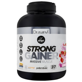 Aumento di peso Yogurt alla fragola 3Kg Sport Live Drasanvi