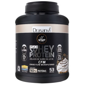 Proteine Isolate Del Siero Di Latte Cappuccino 1.6Kg Sport Live Drasanvi