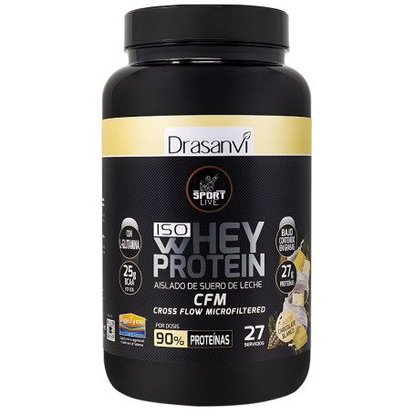 Proteine isolate del siero di latte Choco Blanco 800G Sport Live Drasanvi