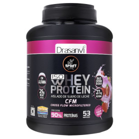 Yogurt alla fragola isolato di proteine del siero di latte 1.6Kg Sport Live Drasanvi