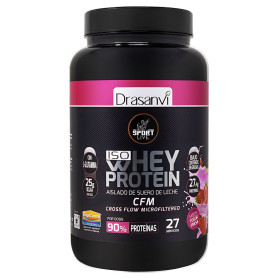 Yogurt alla fragola isolato di proteine del siero di latte 800G Sport Live Drasanvi