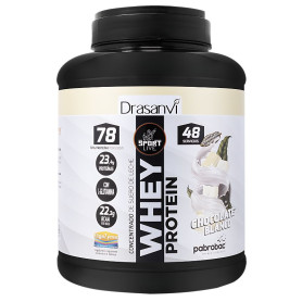 Concentrato di proteine del siero di latte White Choco 1450G Sport Live Drasanvi