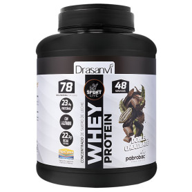 Concentrato di proteine del siero di latte Double Choco. 1,45Kg Sport Live Drasanvi