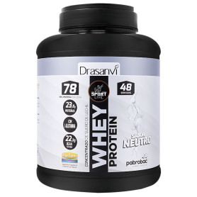 Proteine Whey Concentrate Neutre 1,45Kg Sport Live Drasanvi