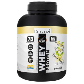 Concentrato di proteine del siero di latte alla vaniglia 2Kg Sport Live Drasanvi