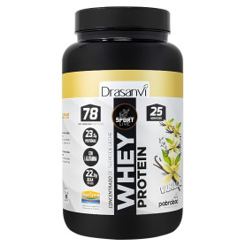 Concentrato di proteine del siero di latte alla vaniglia 750G Sport Live Drasanvi