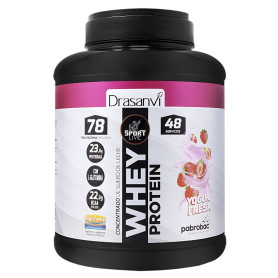 Concentrato di proteine del siero di latte Yogurt alla fragola 1,45Kg Sport Live Drasanvi