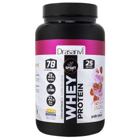 Concentrato di proteine del siero di latte Yogurt alla fragola 750G Sport Live Drasanvi