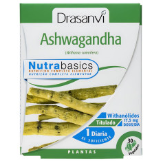 Ashwagandha 30 Capsule Nutrabasicos Drasanvi