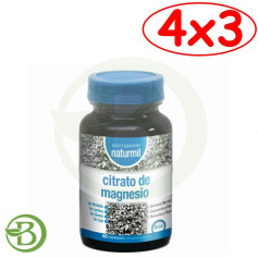 Confezione 4x3 Citrato di Magnesio 60 Compresse Naturmil
