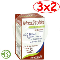 Confezione 3x2 Moodprobio 30 capsule di aiuti sanitari