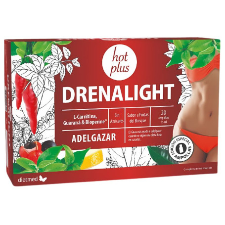 Drenalight Hot Plus 20 Fiale Dietmed