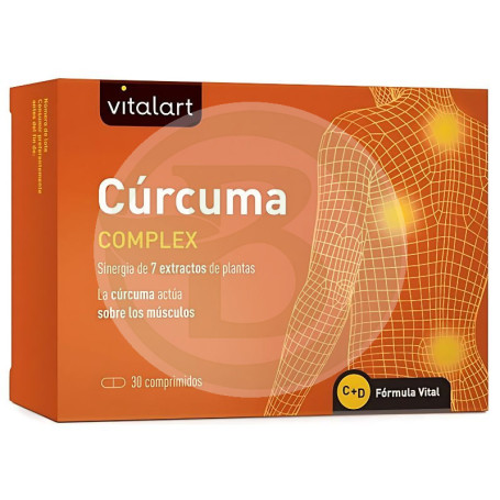 Vitalart Cúrcuma Complex 30 comprimidos Vitalart
