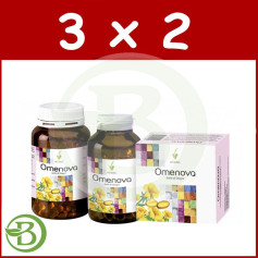 Confezione 3x2 Omenova 400 capsule Novadiet
