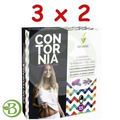 Confezione 3x2 Contornia 15 Capsule Novadiet