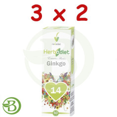 Confezione 3x2 Estratto di Ginkgo Biloba 50Ml. Novadieta