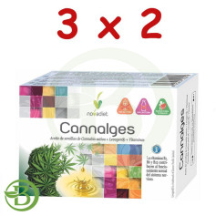 Confezione 3x2 Cannalges 30 capsule Nova Diet