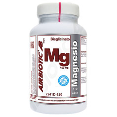 Magnesio Ab (come bisglicinato) 150 Mg 120 capsule Airbiotic