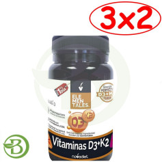 Confezione 3x2 Vitamine D3+K2 60 Capsule Nova Diet