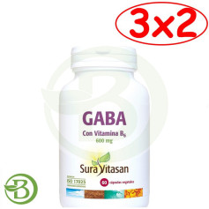 Confezione 3x2 Gaba 60 Capsule Sura Vitasan
