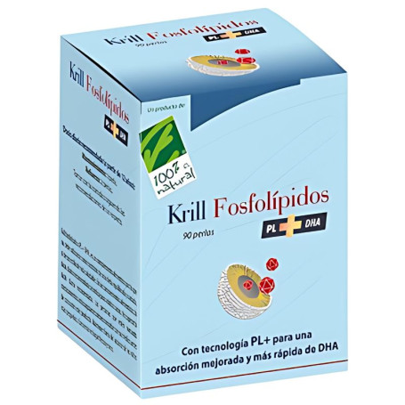 Fosfolipidi di Krill Pl+Dha 90 Perle 100% Naturali