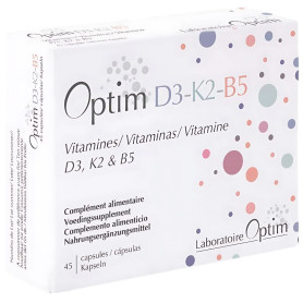 Optim D3-K2-B5 45 capsule Optim Laboratories