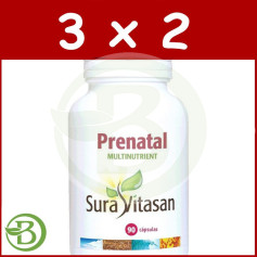 Confezione 3x2 Prenatale Multinutriente 90 Capsule Sura Vitasan