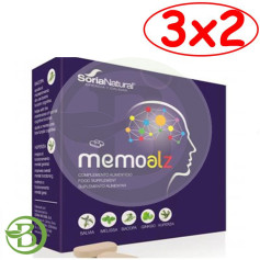 Pack 3x2 Memoalz 60 Compresse Soria Natural