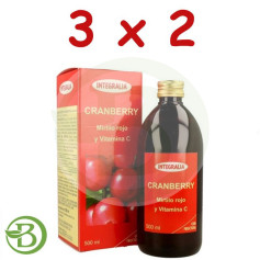 Confezione 3x2 Mirtillo Rosso 500Ml. integrale