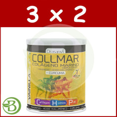 Confezione 3x2 Collmar Collagene Marino Curcuma Vaniglia 300Gr. Drasanvi