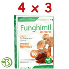 Confezione 4x3 Funghimil Immune 60 Capsule Dietmed