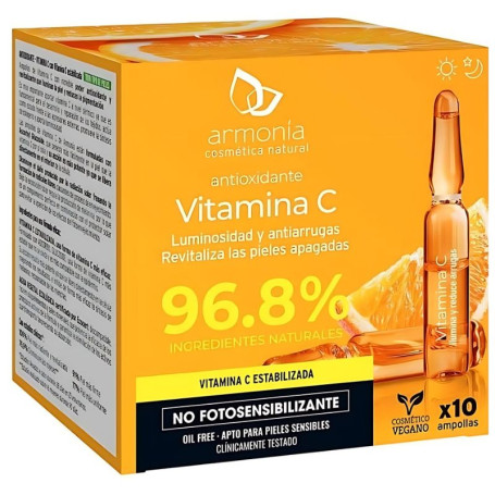 Vit Fiale Viso Monodose. C Antiossidante 10 Unità Armonia