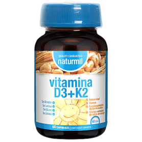 Vitamina D3+K2 60 Compresse Naturmil