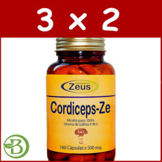 Confezione 3x2 Cordiceps-Ze 180 capsule Zeus